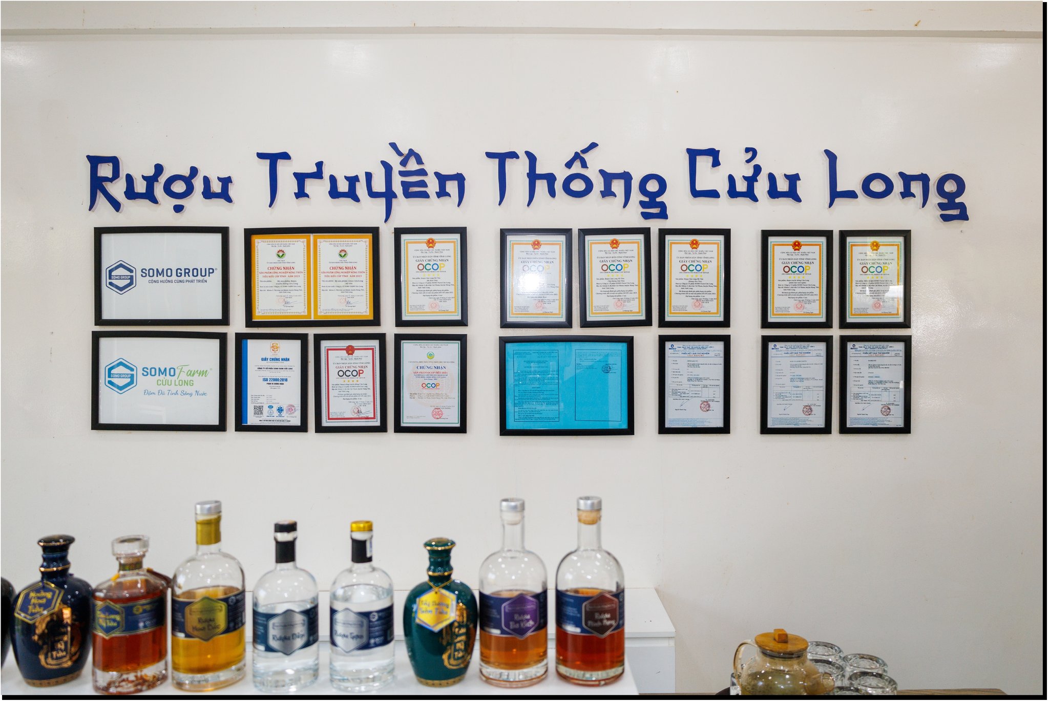 Nhà máy chưng cất Somo Farm Cửu Long
